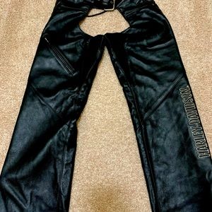 Harley Davidson leather chaps